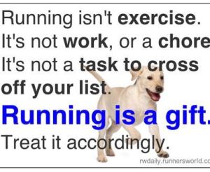 running is a gift