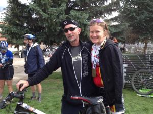 Eric, fellow T1 and super mountain biker.